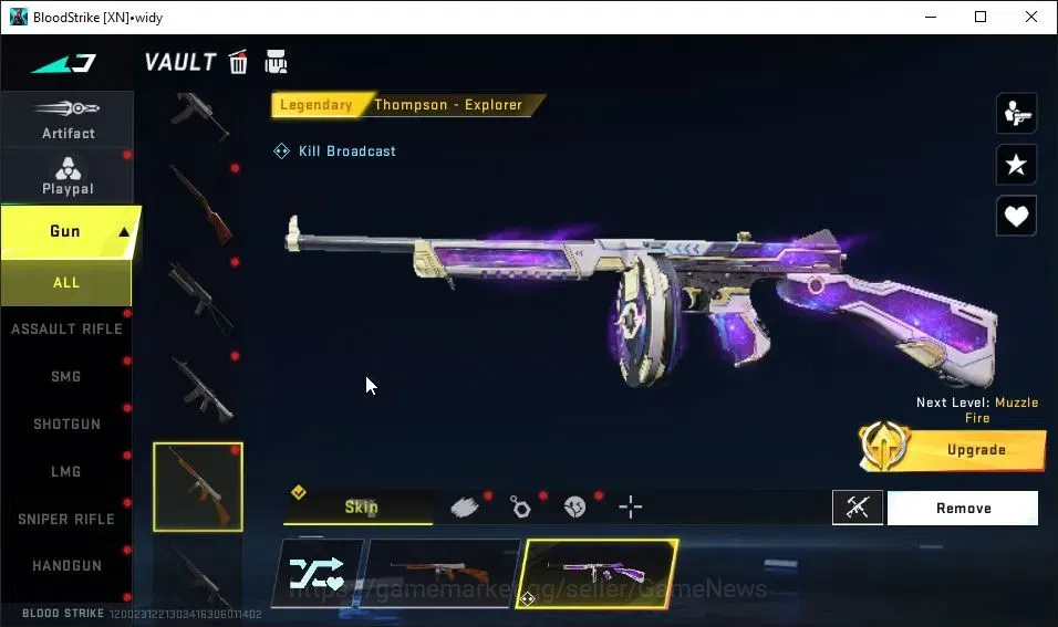 Blood Strike Accounts ASIA|ETERNAL DEagle-Scorpius|Collab 7DS[AK47,Kar98 image 6