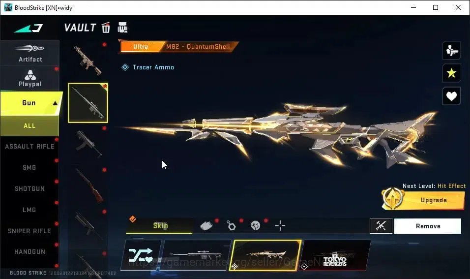 Blood Strike Accounts ASIA|ETERNAL DEagle-Scorpius|Collab 7DS[AK47,Kar98 image 7
