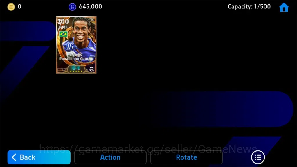 eFootball Accounts Legends & Iconic Players Android|BigTime Ronaldinho,Epic Gerrard,Andriy S,ShowTime ICv3 Moises 7