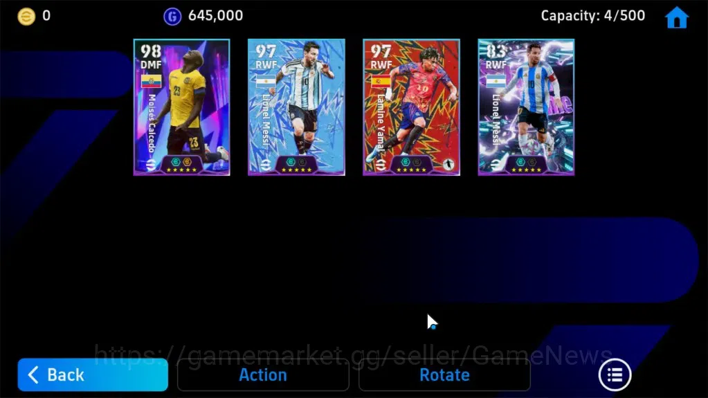eFootball Accounts Legends & Iconic Players Android|BigTime Ronaldinho,Epic Gerrard,Andriy S,ShowTime ICv3 Moises 9