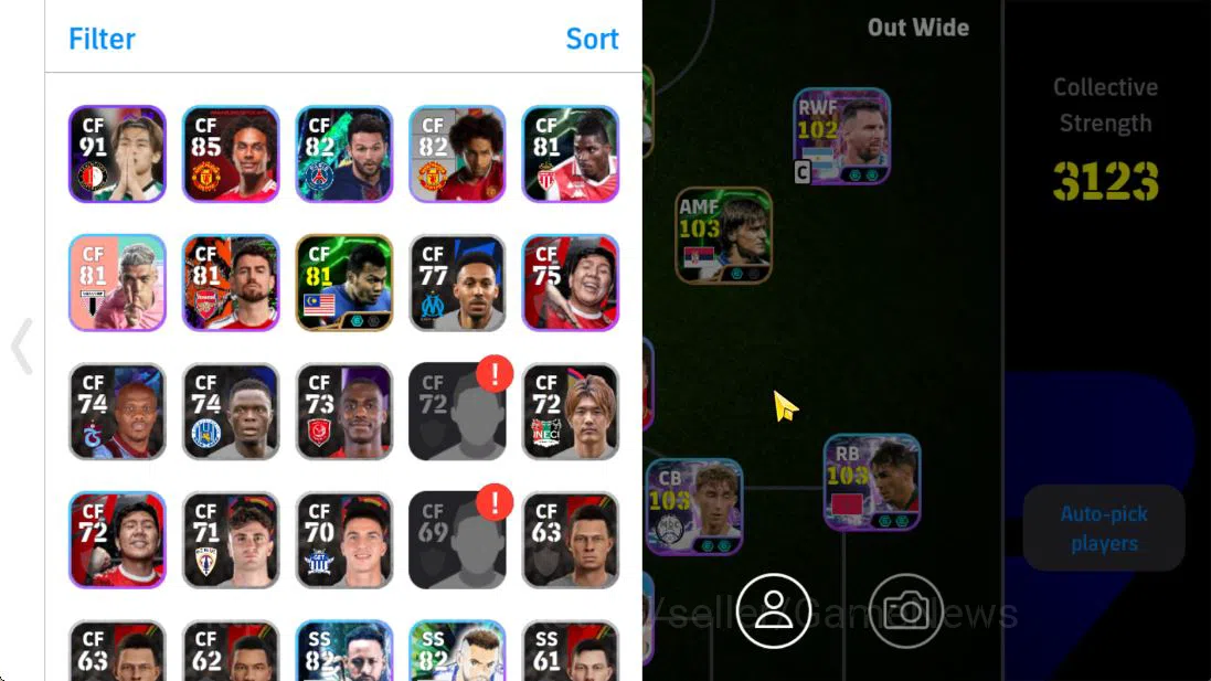 eFootball Accounts Mobile|Bullet Header(Darwin Nunez),Momentum Dribbl image 3