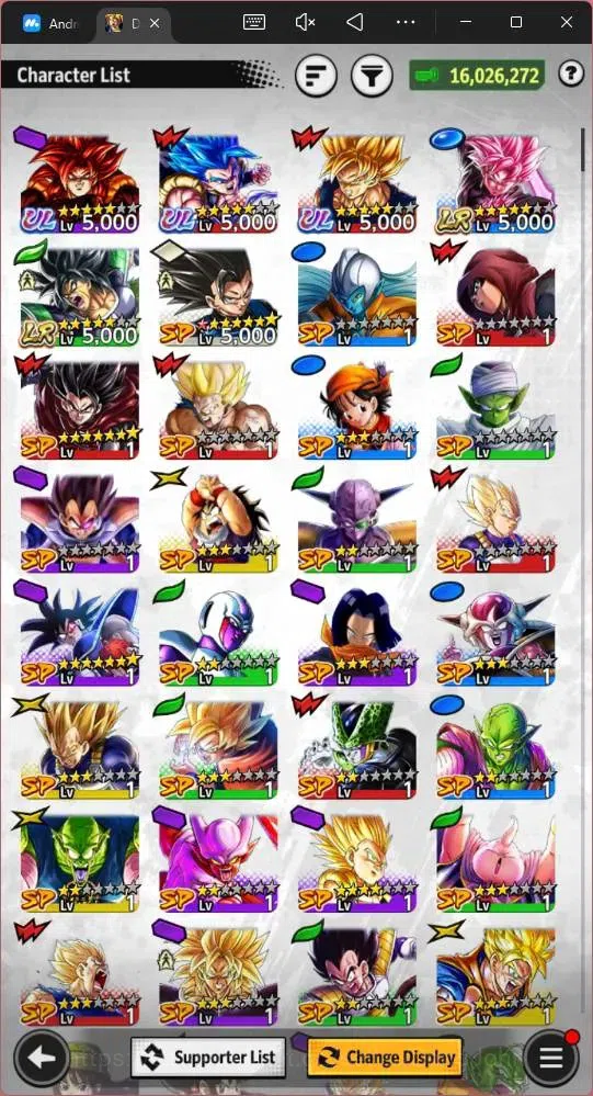 Dragon Ball Legends Accounts Android|Lvl 148|16M Total Power|744 CC|3 UL|2 LR|U image 14