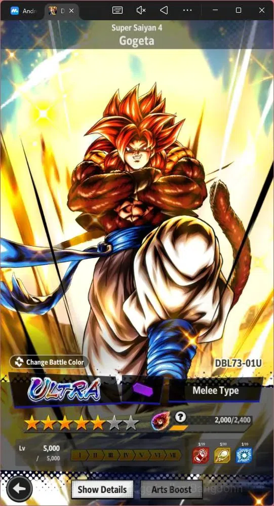 Dragon Ball Legends Accounts Android|Lvl 148|16M Total Power|744 CC|3 UL|2 LR|U image 5
