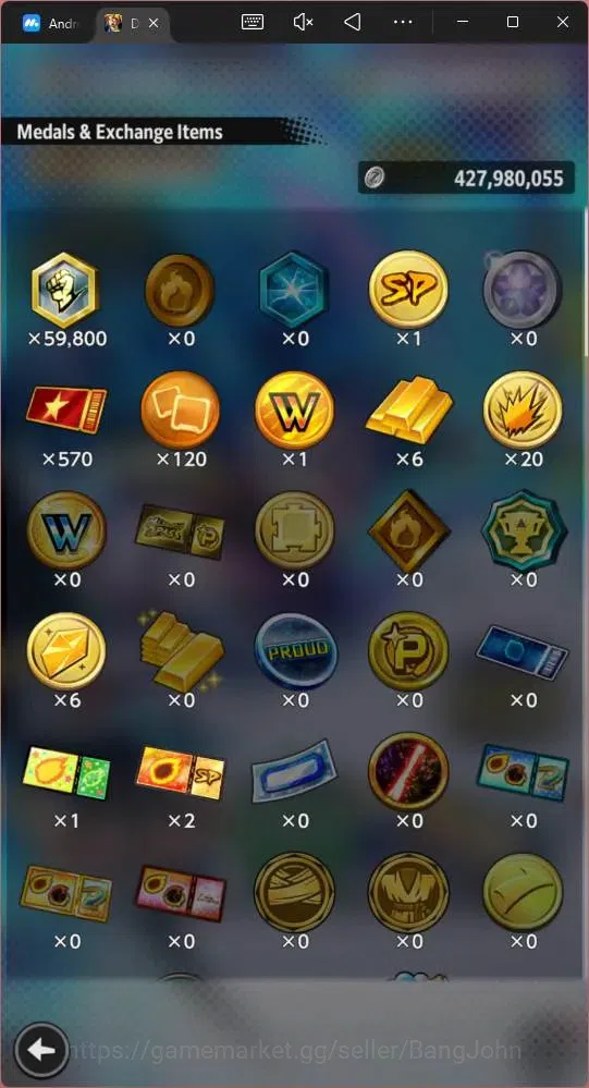 Dragon Ball Legends Accounts Android|Lvl 148|16M Total Power|744 CC|3 UL|2 LR|U image 7