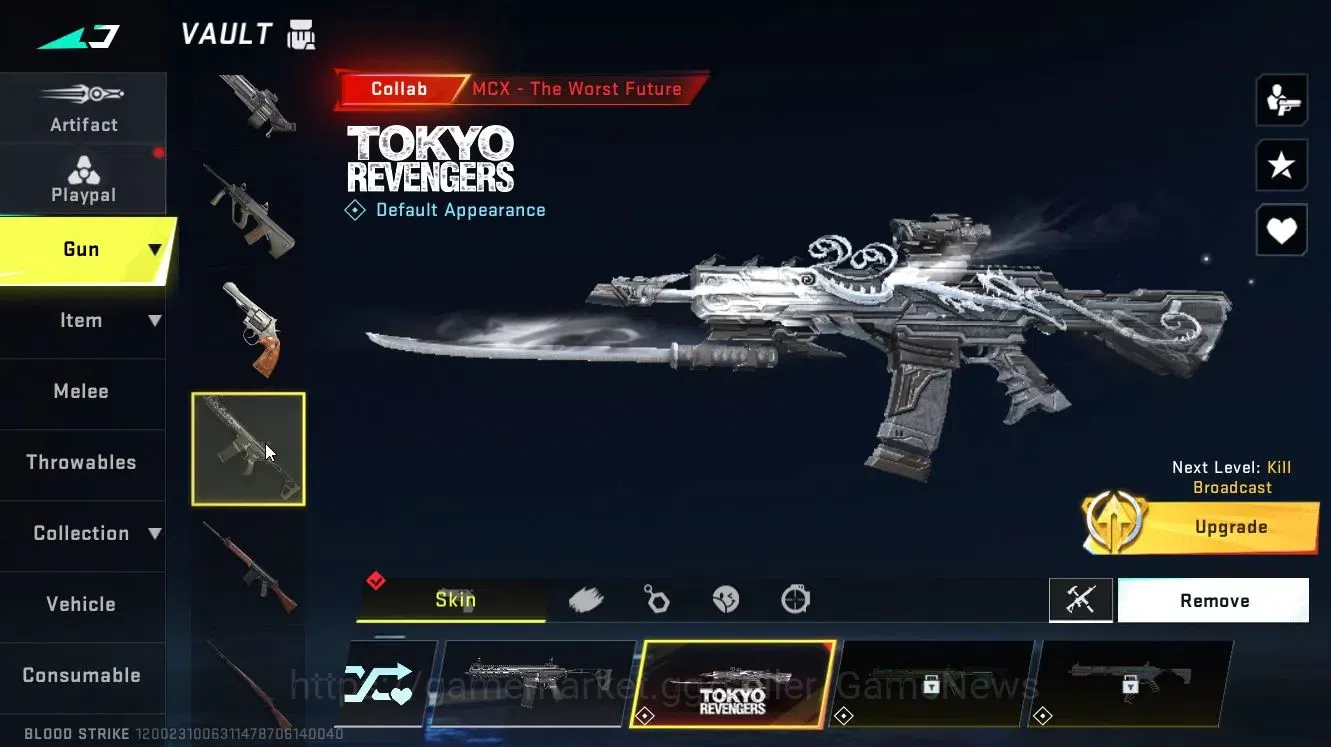 Blood Strike Accounts ASIA|ETERNAL DEagle Lv2|Collab TR[Takemichi,MCX]+7 image 10
