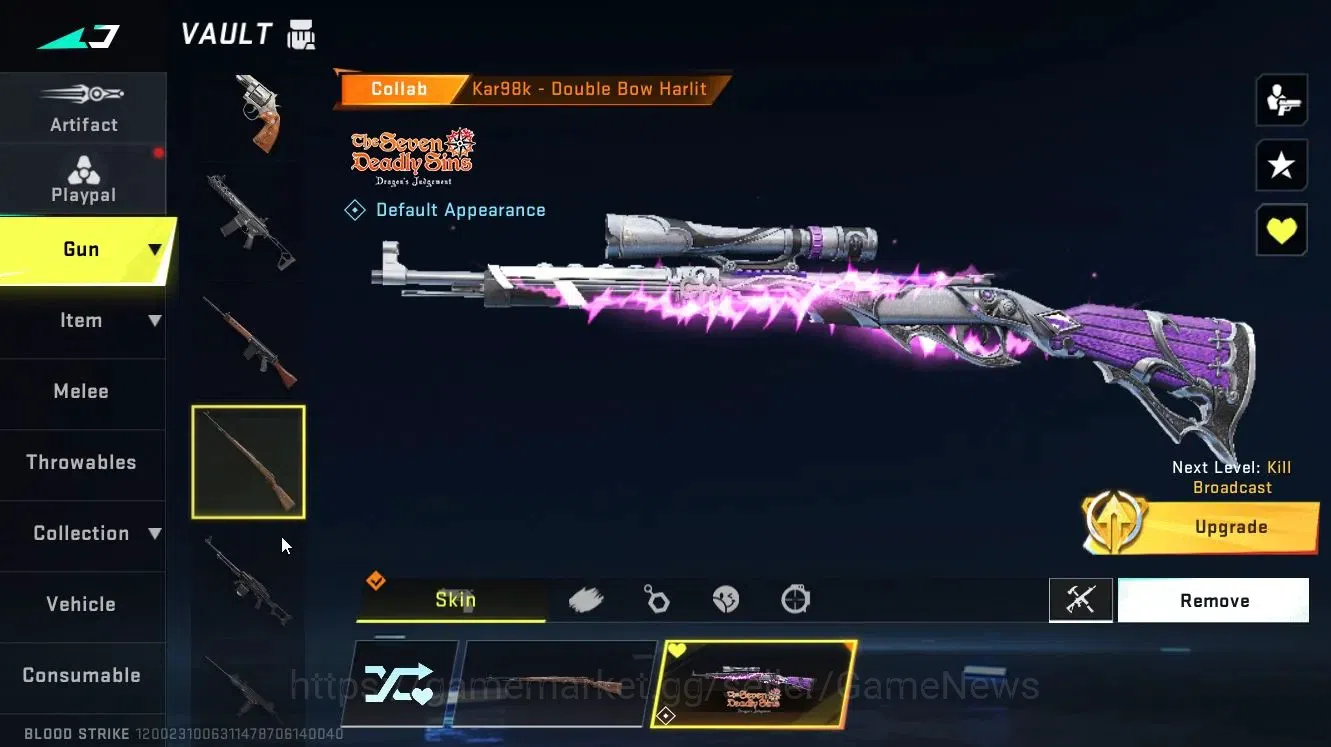 Blood Strike Accounts ASIA|ETERNAL DEagle Lv2|Collab TR[Takemichi,MCX]+7 image 11