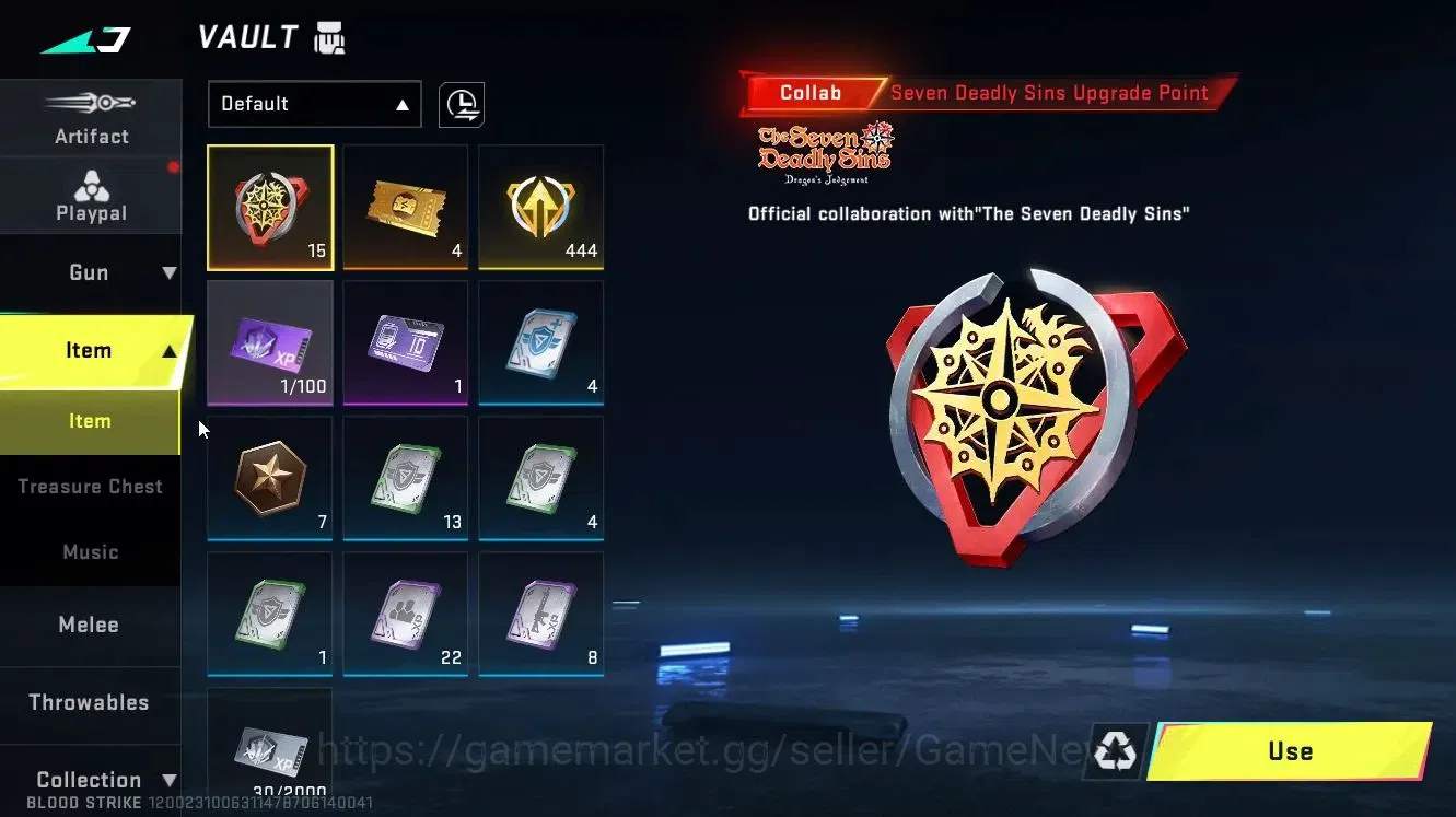 Blood Strike Accounts ASIA|ETERNAL DEagle Lv2|Collab TR[Takemichi,MCX]+7 image 20