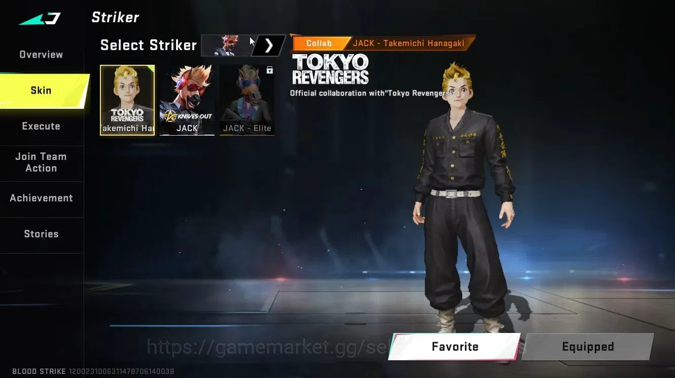 Blood Strike Accounts ASIA|ETERNAL DEagle Lv2|Collab TR[Takemichi,MCX]+7 image 3