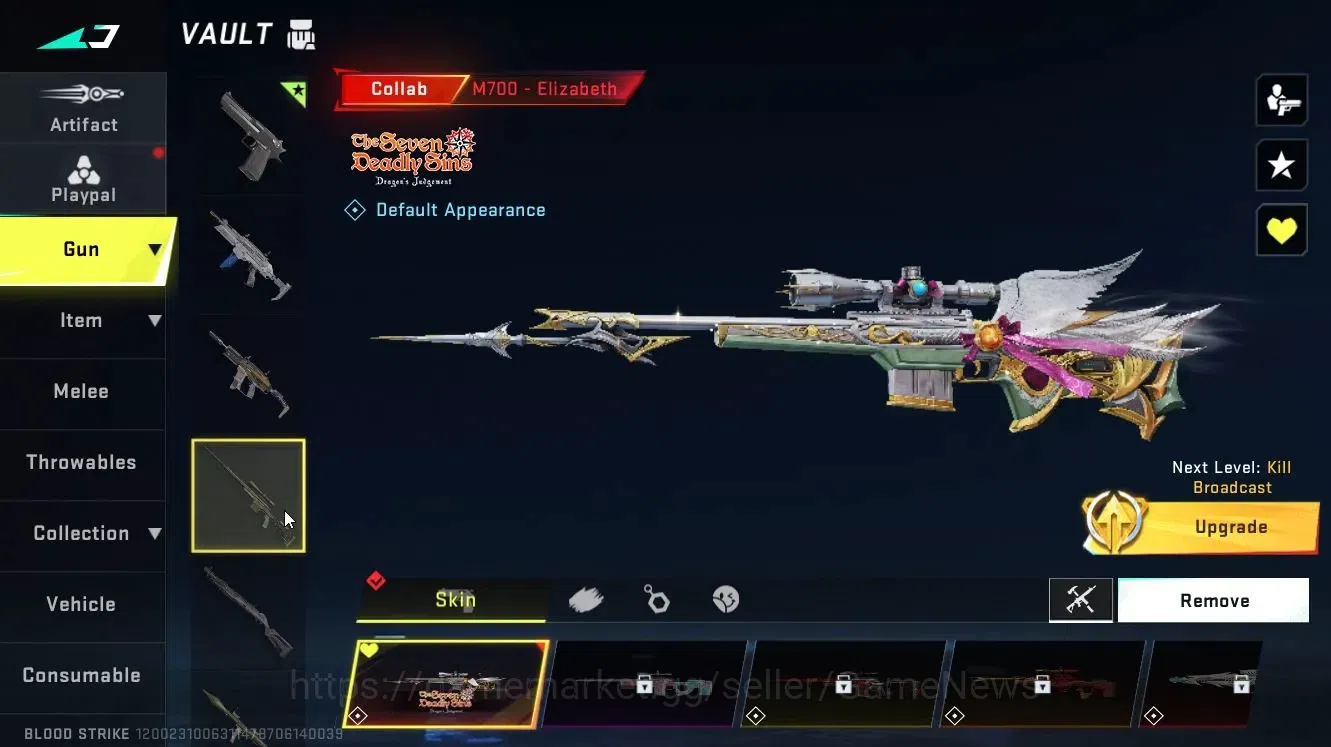 Blood Strike Accounts ASIA|ETERNAL DEagle Lv2|Collab TR[Takemichi,MCX]+7 image 9
