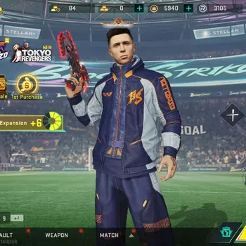 Blood Strike Collab Skin ASIA|ETERNAL DEagle Lv2|Collab TR[Takemichi,MCX]+7 image 1