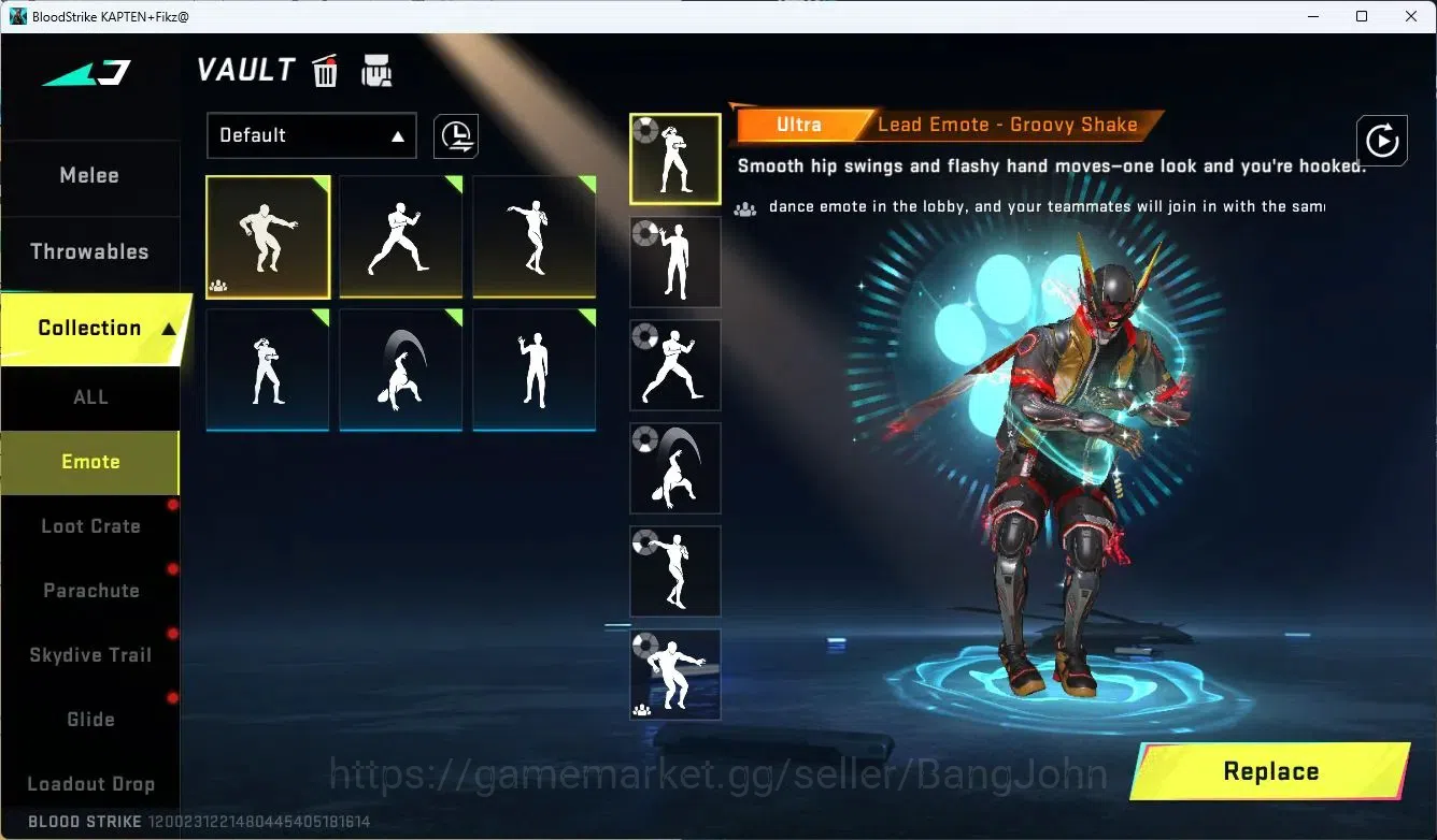 Blood Strike Accounts ASIA | Eternal Desert Eagle Scorpius | 2 7DS Guns: image 10