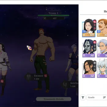 The Seven Deadly Sins: Origin Accounts EUROPE |Fresh Starter Lv 2|3 SSR| Escanor, Jericho, Guila & 7 SR |2 SSR Selector|Act