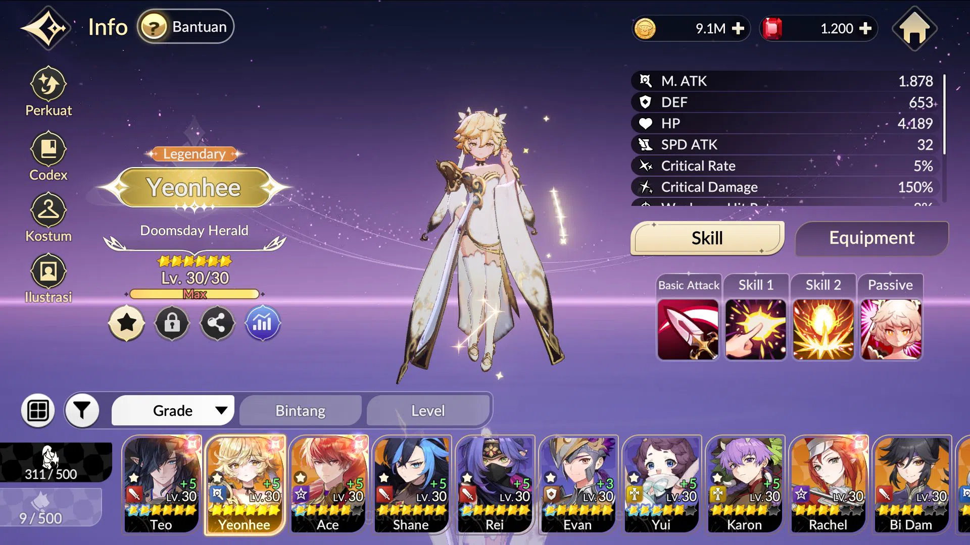 Seven Knights Re:Birth Accounts [Re:BIRTH]Global 300x Adv8-30|9 Legend 5 S+(TeoTC2 image 18