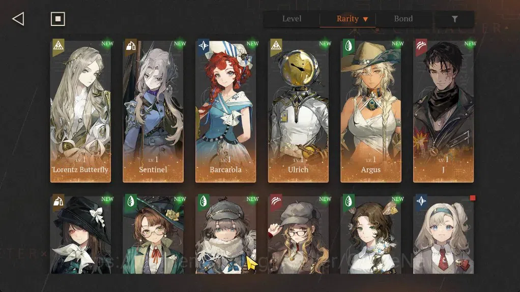Reverse: 1999 Accounts Midgame GLOBAL|Lvl 65|Premium Team Plantpromptu|17 (*6 Crew) (3 Limit)|Paper Heron P5+Psy,Liang Yue 4