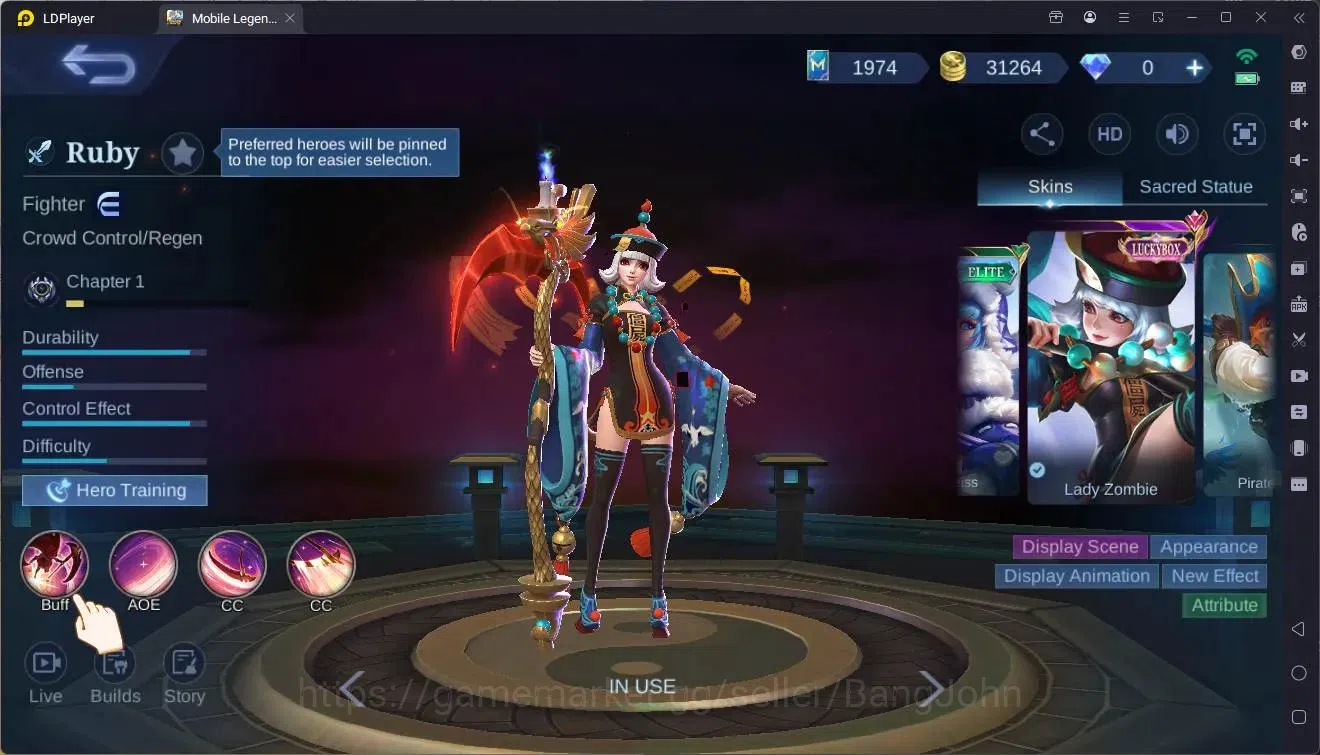 Mobile Legends: Bang Bang Accounts Global|Hero 77|Skin 157|Expert|CC Natalia|Luckybox image 5