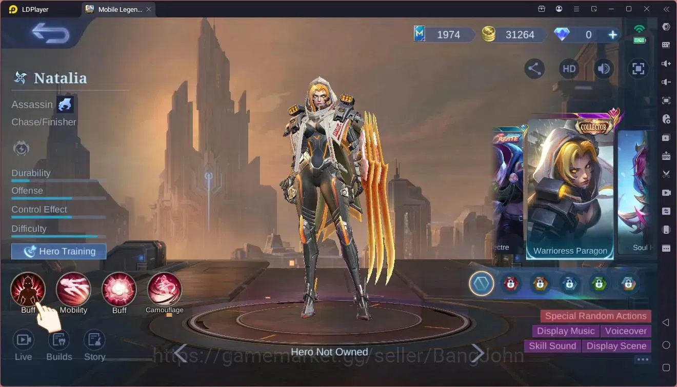 Mobile Legends: Bang Bang Accounts Global|Hero 77|Skin 157|Expert|CC Natalia|Luckybox image 6