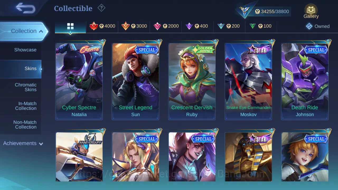Mobile Legends: Bang Bang Accounts Others Hero 89 | Skin 173 | Emblem max | Sanrio Floryn | Dragontamer Ling | Dragontamer 11