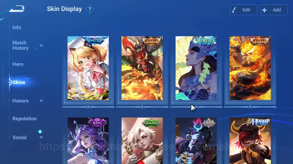 Honor of Kings Accounts Hero 31 Skin 15|Starter with Legend Skin (Berserke image 3