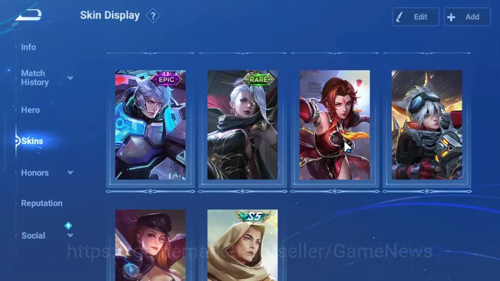 Honor of Kings Accounts Hero 31 Skin 15|Starter with Legend Skin (Berserke image 4