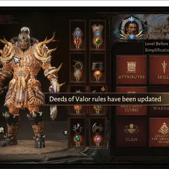 Diablo Immortal Accounts Mid-Tier SEA - Anu |60 (1062) Barbarian-Maledictor|CR 47k|Reso 660|Inferno 7|2