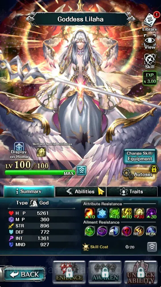 Last Cloudia Accounts GLOBAL|Rank 7|Collab Brave Frontier (Fire God Varg image 2