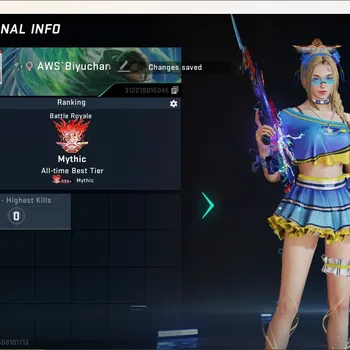 Blood Strike Accounts Collab Skin ASIA|Eternal Gun:DesertEagle|4 Collab Gun [7DS&TR]|1 Limited & 2 Ultra Gun|Check SS BS2734B