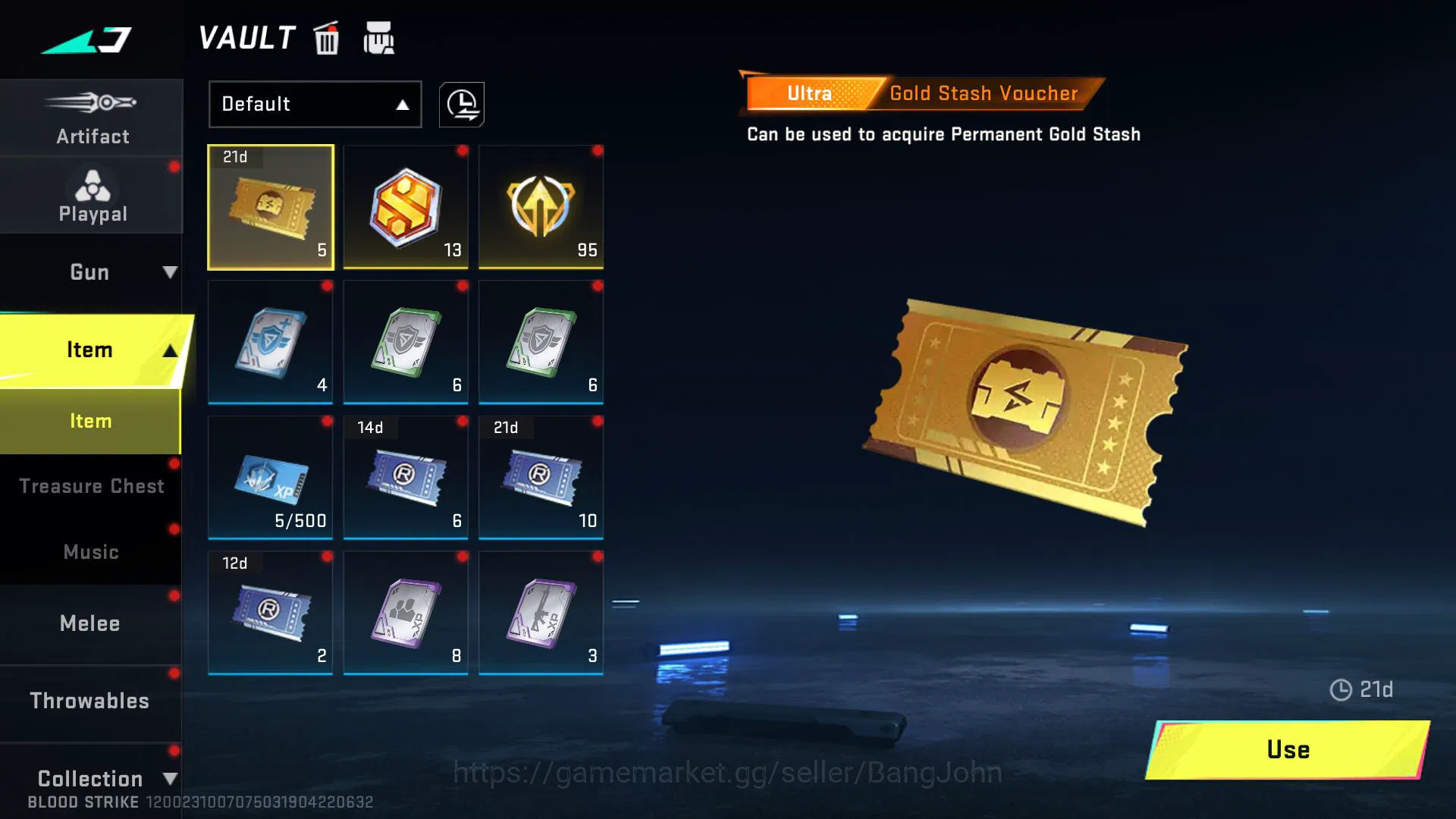 Blood Strike Accounts [ASIA] Lvl 19 | Platinum | Bleach Ethan | AK47 Rhi image 11