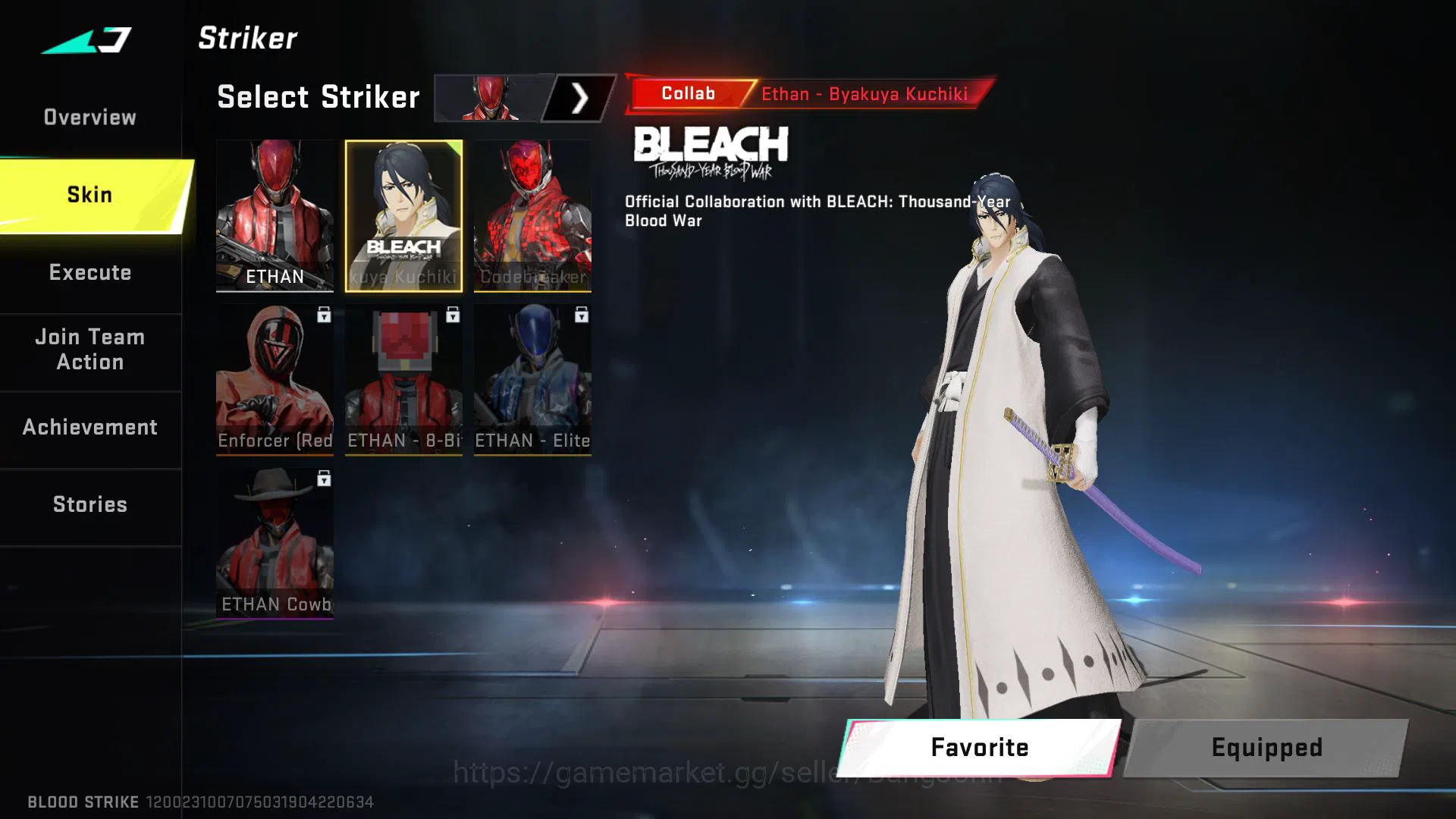 Blood Strike Accounts [ASIA] Lvl 19 | Platinum | Bleach Ethan | AK47 Rhi image 2