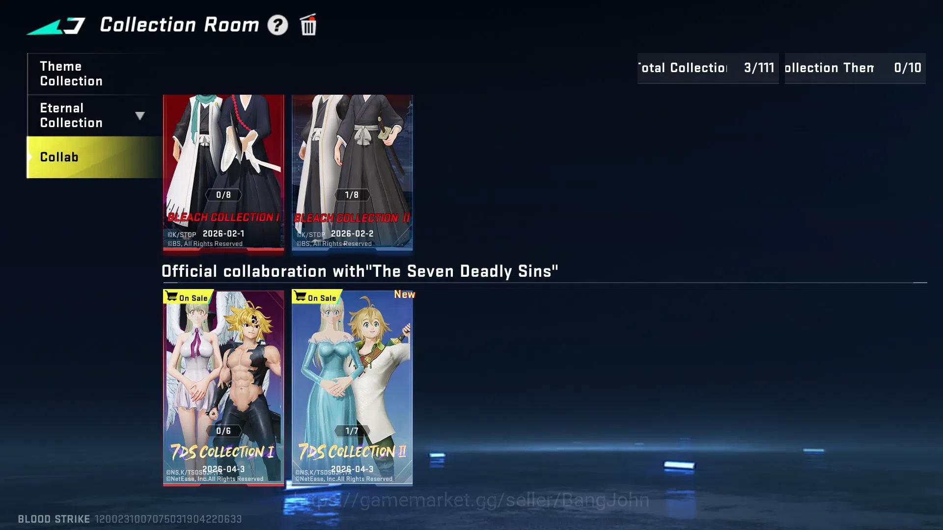 Blood Strike Accounts [ASIA] Lvl 19 | Platinum | Bleach Ethan | AK47 Rhi image 3
