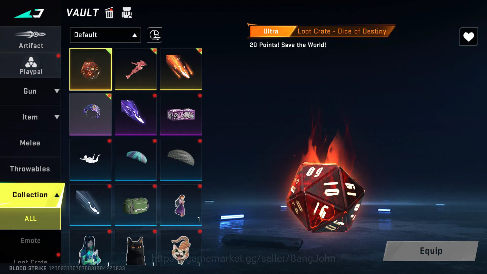 Blood Strike Accounts [ASIA] Lvl 19 | Platinum | Bleach Ethan | AK47 Rhi image 8