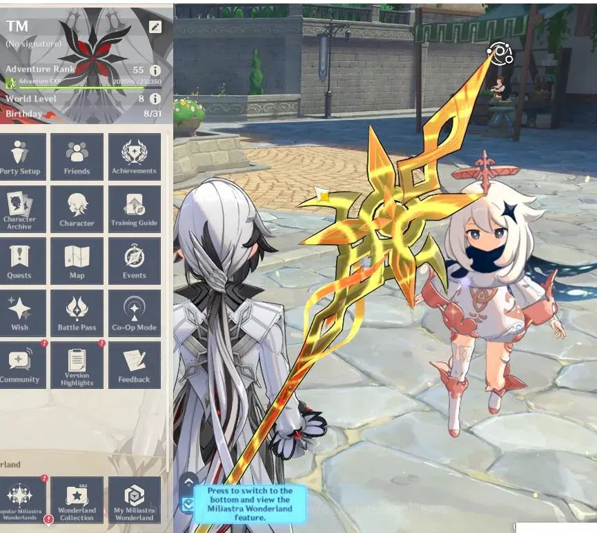 Genshin Impact Accounts Asia |AR 55|5 Limited+3(*5Wep)|Arlecchino+sign,Yel image 2