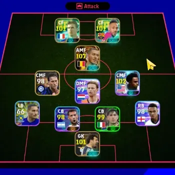 eFootball Accounts High-End Mobile |PW 3063|BIGT Hazard,Epic Cantona Massaro AngeloPeruzzi Cantona,Shwt McKennie