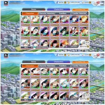 Bleach: Brave Souls Accounts Mid-Tier #BBS200: 4,4K ORBS!! [GLOBAL] ALL NEW ANNIVERSARY 10th | RANK 150 | 8 Char 5/5 | 277