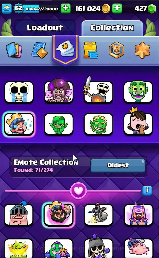 Clash Royale Accounts Lv 62|Trophy 10704|KTL 15|Limited Skin|Card 121|4  image 7