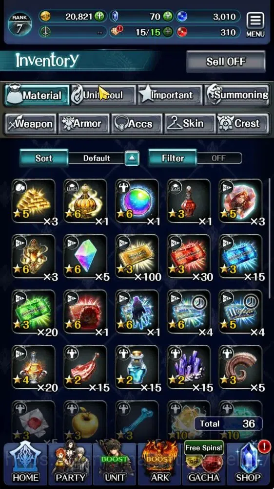 Last Cloudia Accounts Others GLOBAL|Rank 7|Collab Brave Frontier (Goddess Tilith,Fire God Vargas) + (Goddess Lilaha)| 7 SSR 7