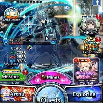 Grand Summoners Accounts End-Game Global|Rank 62|19 Ascend + 6 TW (H Inumuta,UP Roy,S Emiya)+TW|S Miyu,S Emiya,Chloe,WH