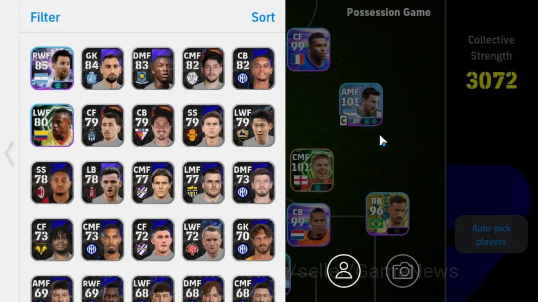 eFootball Accounts Android|Epic Filippo Inzaghi,Steven Gerrard,Andriy image 2