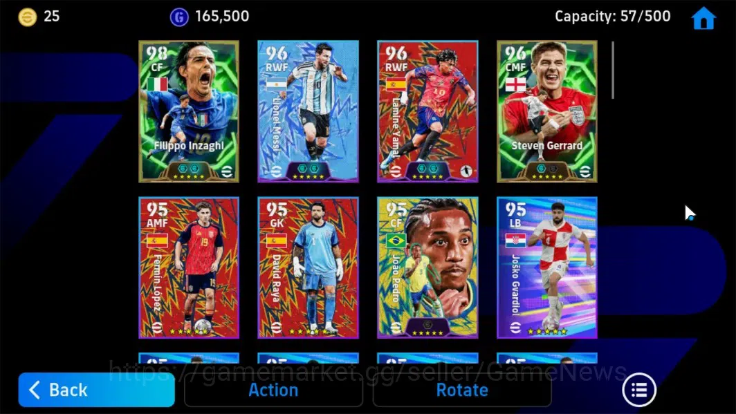 eFootball Accounts Android|Epic Filippo Inzaghi,Steven Gerrard,Andriy image 4