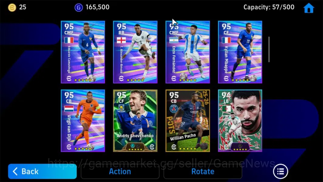 eFootball Accounts Android|Epic Filippo Inzaghi,Steven Gerrard,Andriy image 5