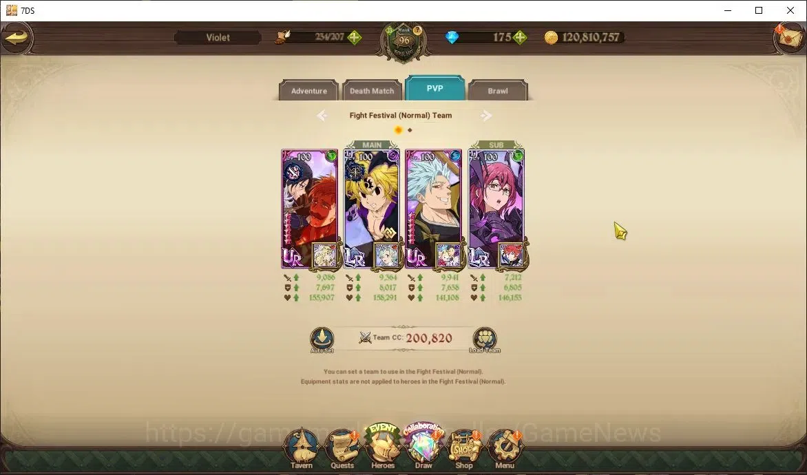 The Seven Deadly Sins: Grand Cross Accounts Endgame Global|5M CC|91 LS|9 LR 8 UR +Collab Gachiakuta,Re 16