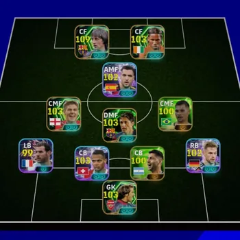eFootball Accounts Legends & Iconic Players EFOOTBALL STARTER PLAY | EPIC JOHAN CRYUFF,D DROGBA,S GERARD,M AKANJI,PACK