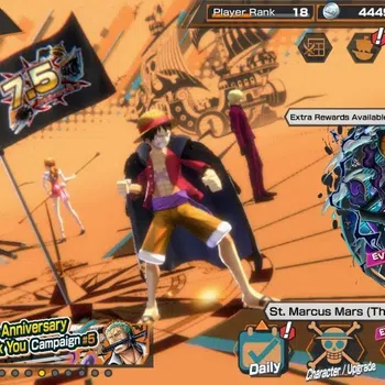One Piece Bounty Rush Accounts High-End Android| EX 7|3 Max|PR 18|DD Shanks,FZ Zephyr,TFE Marshall D Teach,KOP Gol D