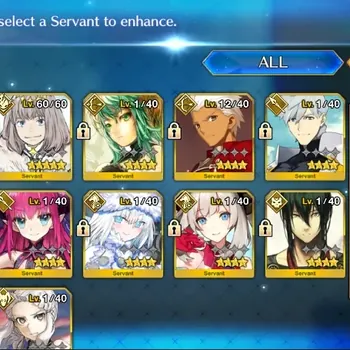Fate-Grand Order Accounts NA Starter Orleans Lv 12 |2 SSR Servant|(Oberon, Alter Ego Kiara) +2 Free SSR Selector, CE Black