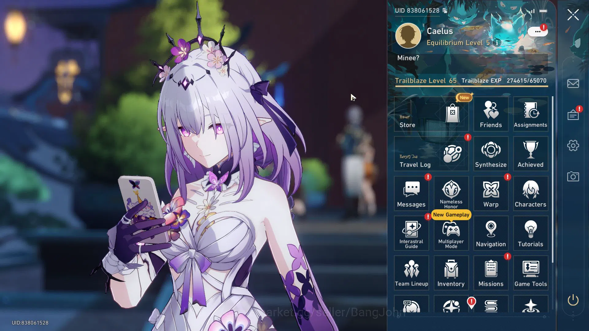 Honkai Star Rail Others ASIA | TL 65 | JADE 3872 | Gacha Limited Ticket 9  image 1