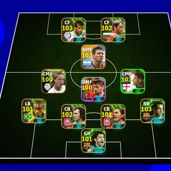 eFootball Accounts Legends & Iconic Players 7 MANAGER BOOSTER | ID ASAA,ASET COIN 540,LIONEL MESSI OLD x HRISTO x PAVEL