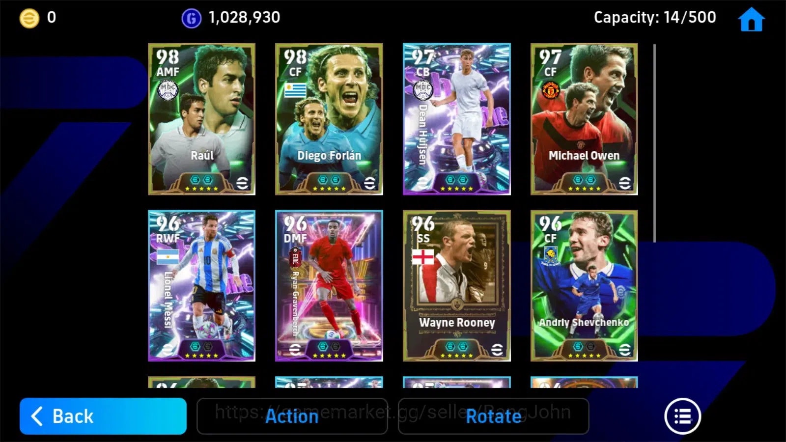 eFootball Accounts ANDROID|PW 3128|forlan,raul,gravenberch,owen,palup image 3