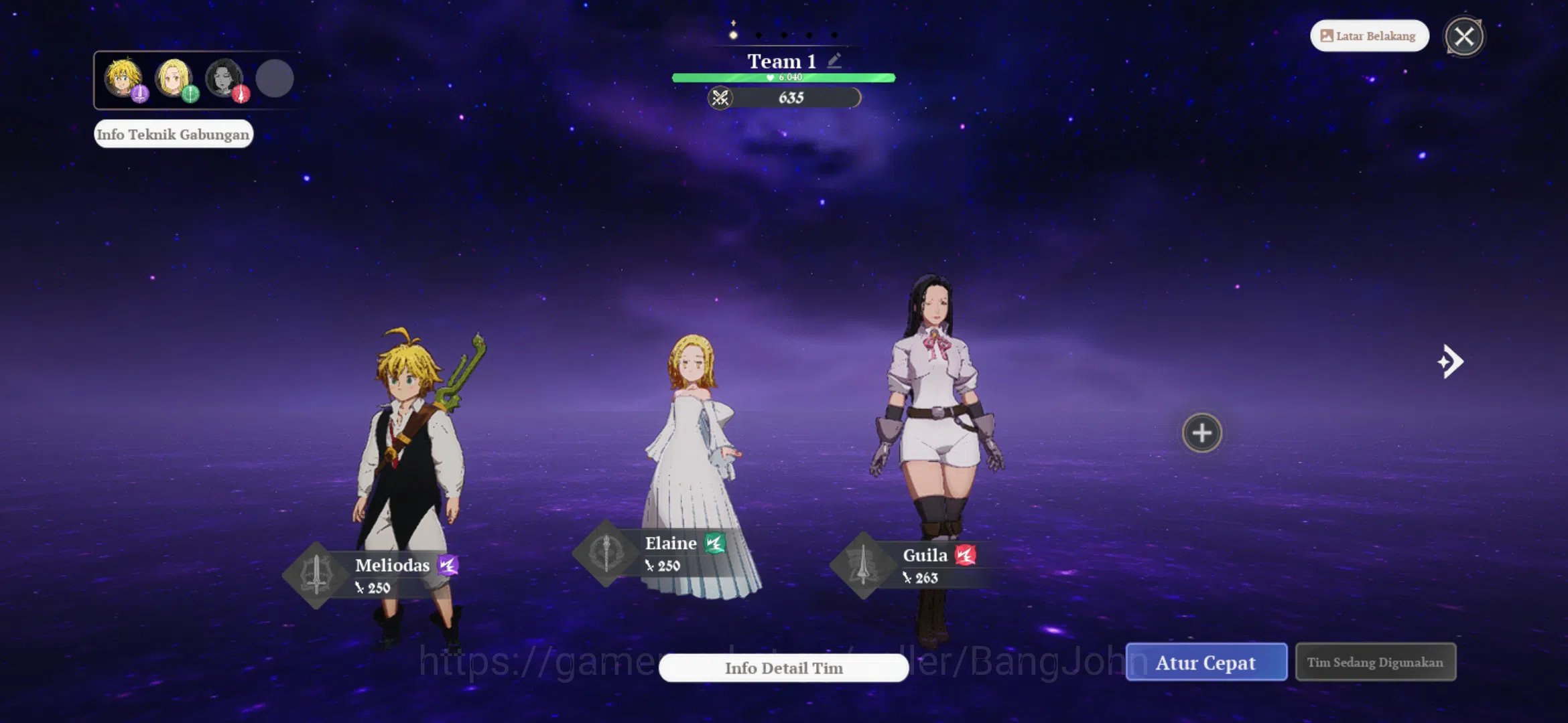 The Seven Deadly Sins: Origin Accounts EUROPE | Fresh Starter Lvl 2 |3 SSR|Meliodas,Elain image 3