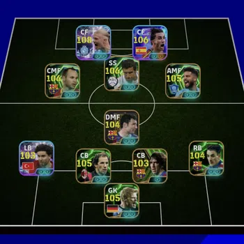 eFootball Accounts Legends & Iconic Players EFOOTBALL COLLECTIVE 3257+ | 10 MANAGER BOOSTER,READY TO PLAY,GG SQUAD,PACK