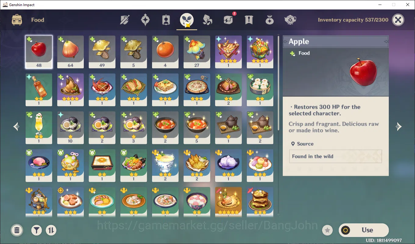 Genshin Impact Accounts ASIA | AR 40+ | varessa, citlali, nahida, mona, je image 8