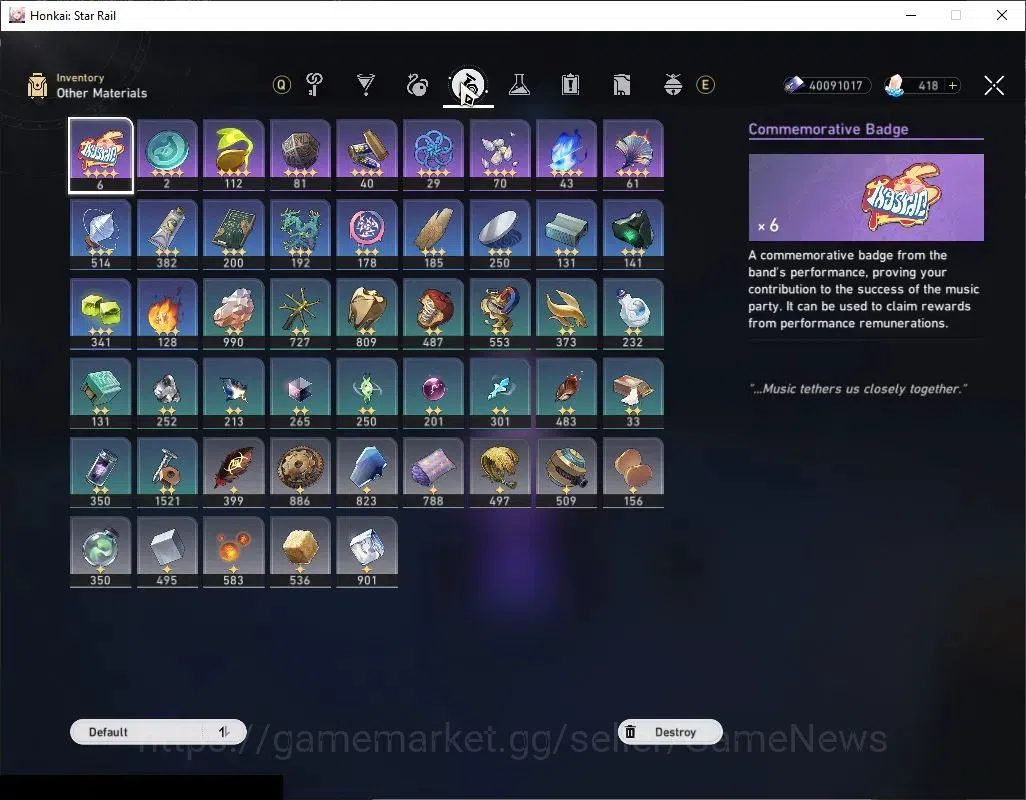 Honkai Star Rail Accounts Asia|Free Gi & ZZZ|TL 70|31 Limited|(Acheron,B Swa image 18
